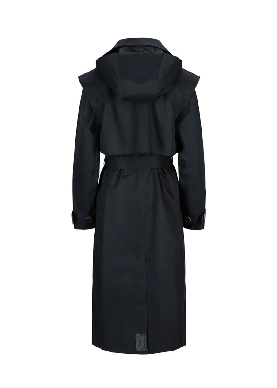 Best BRGN Regndrape Trench Navy