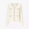 Best self-portrait Cream Knit Cardigan