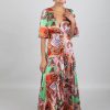 New Jessica Russell Flint Faux Wrap Dress Calliope