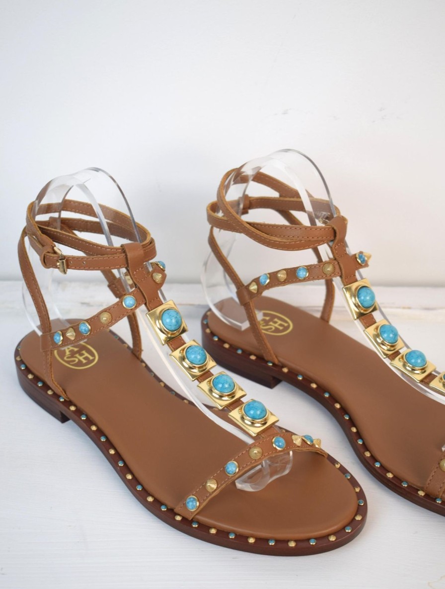 Online ASH Party Sandal Cinnamon