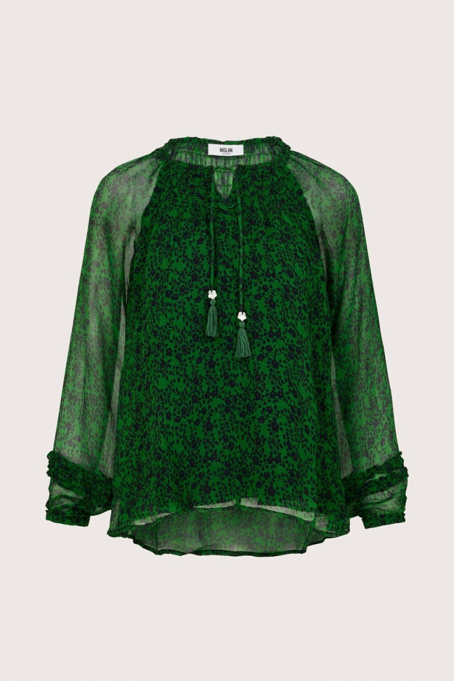 New Moliin Kim Top Online Lime