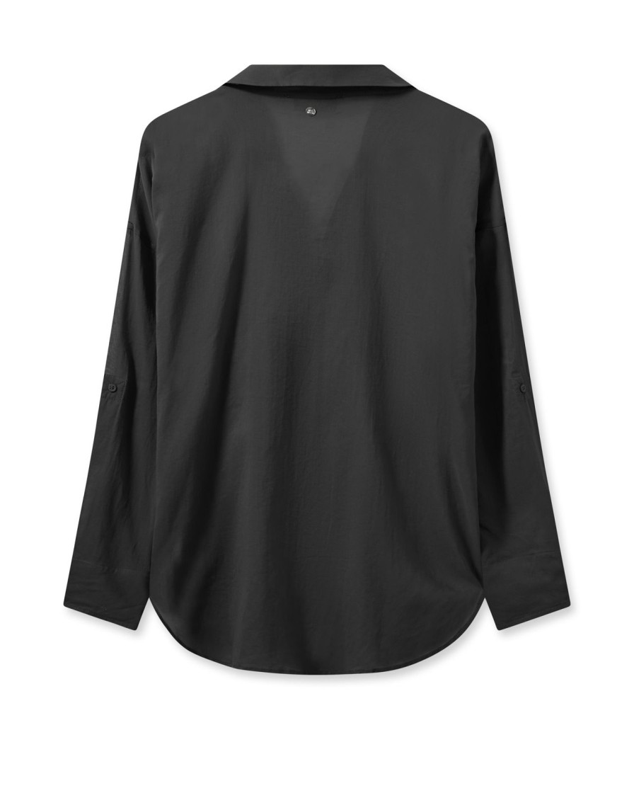 Online Mos Mosh Mmjelena Voile Shirt Black