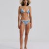 New BY MALINA Ally Crochet Trimmed Bikini Top