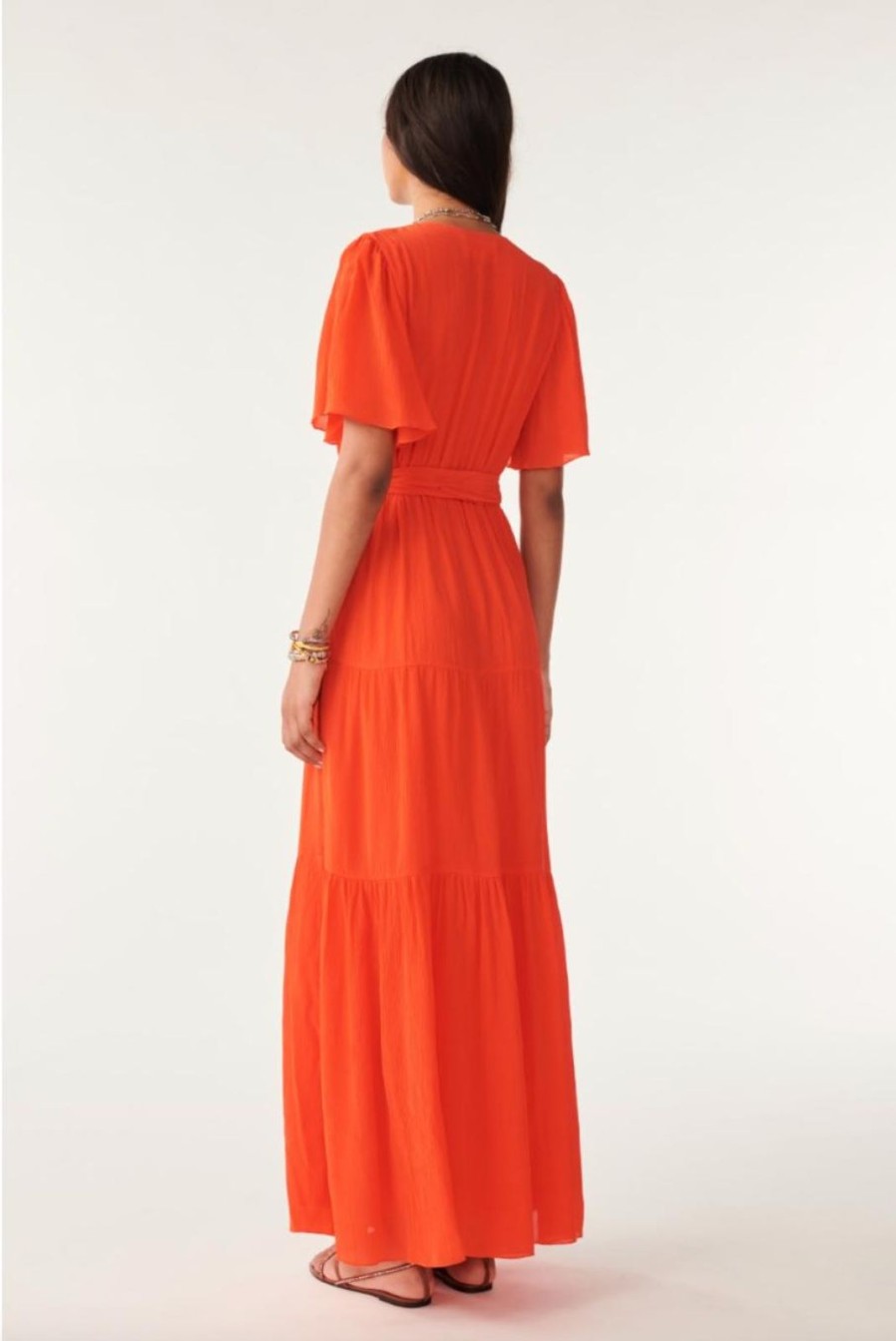 Hot ba&sh Natalia Dress Orange