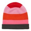 Wholesale Somerville Scarves Colour Block Cashmere Beanie