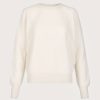 Clearance Sass & Edge Braemar Cashmere Ribbed Jumper White Ice