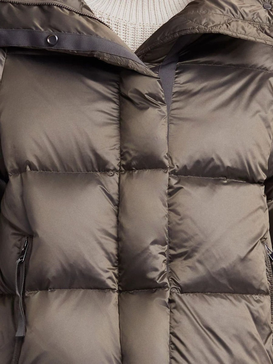 Best Varley Canton Down Jacket Brushed Olive Metallic