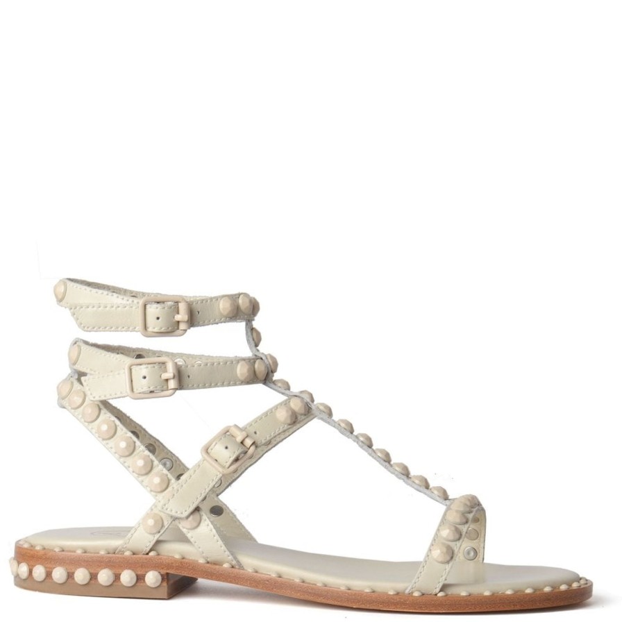 Clearance ASH Play Bis Sandal Talc