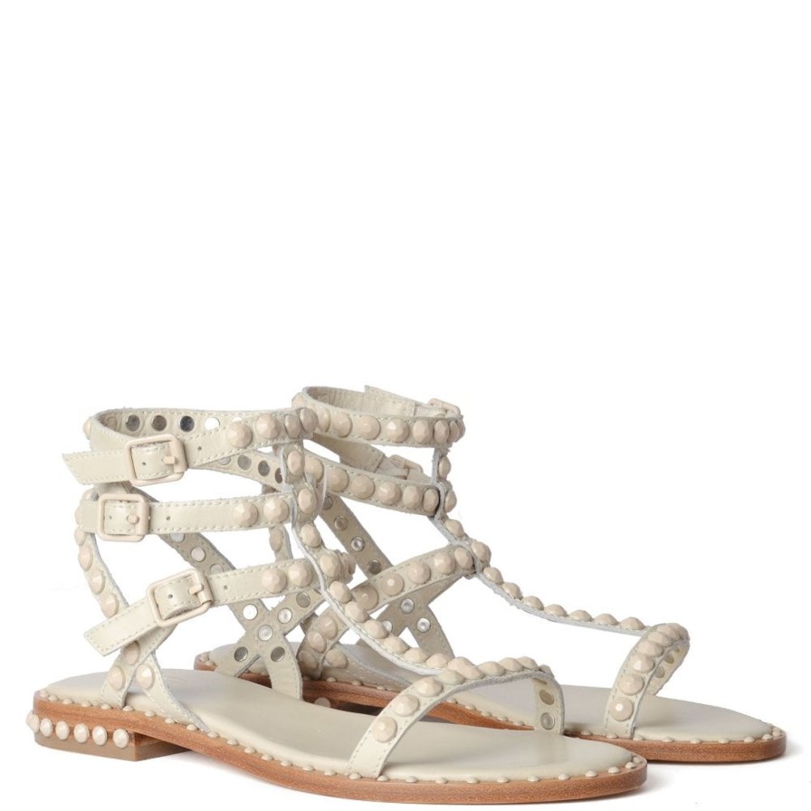 Clearance ASH Play Bis Sandal Talc