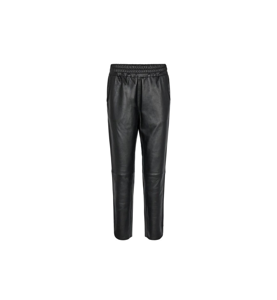 Clearance Mos Mosh Mmzabel Long Leather Trousers