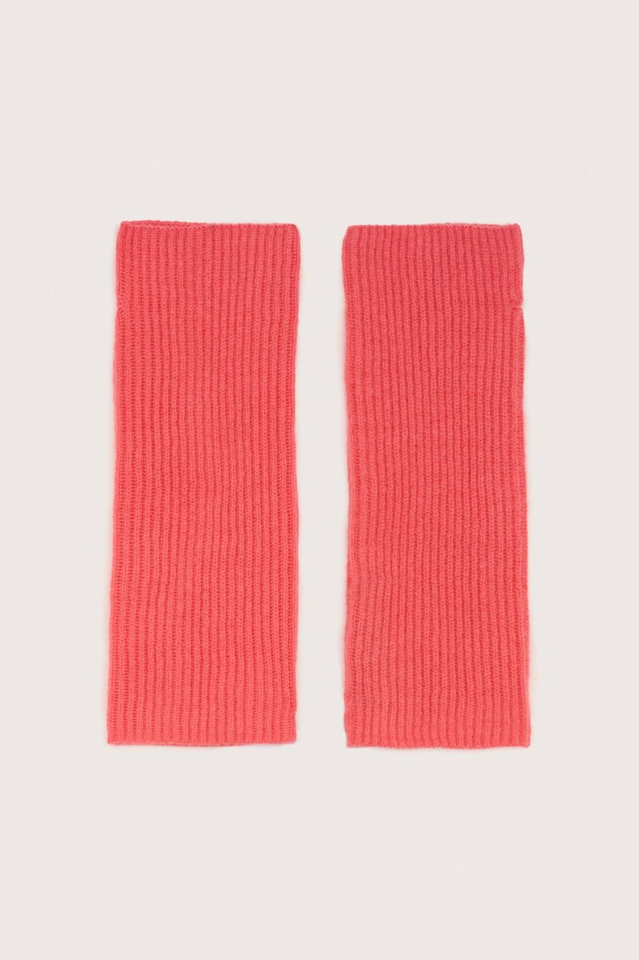 Wholesale Sass & Edge Glenlivet Cashmere Wrist Warmer Coral