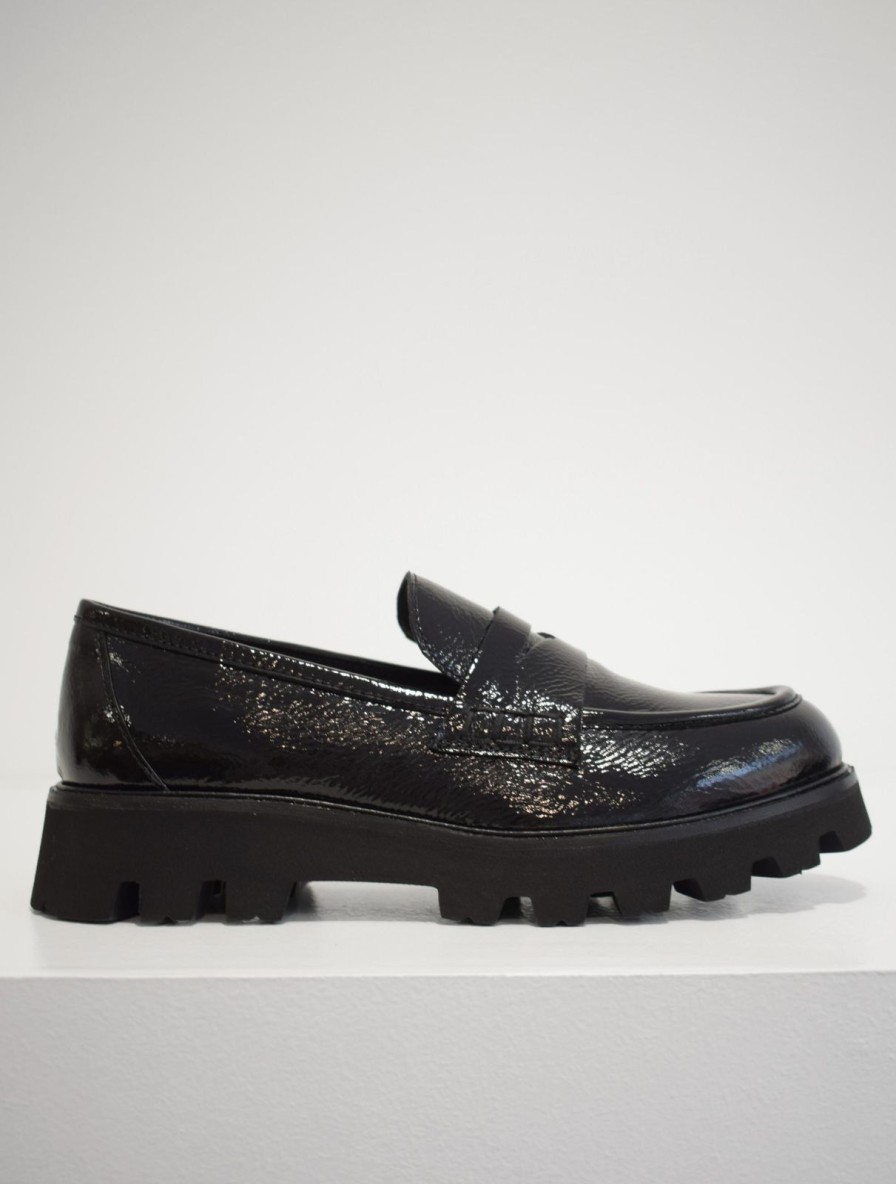 Online Donna Lei Finish Loafer Black Patent