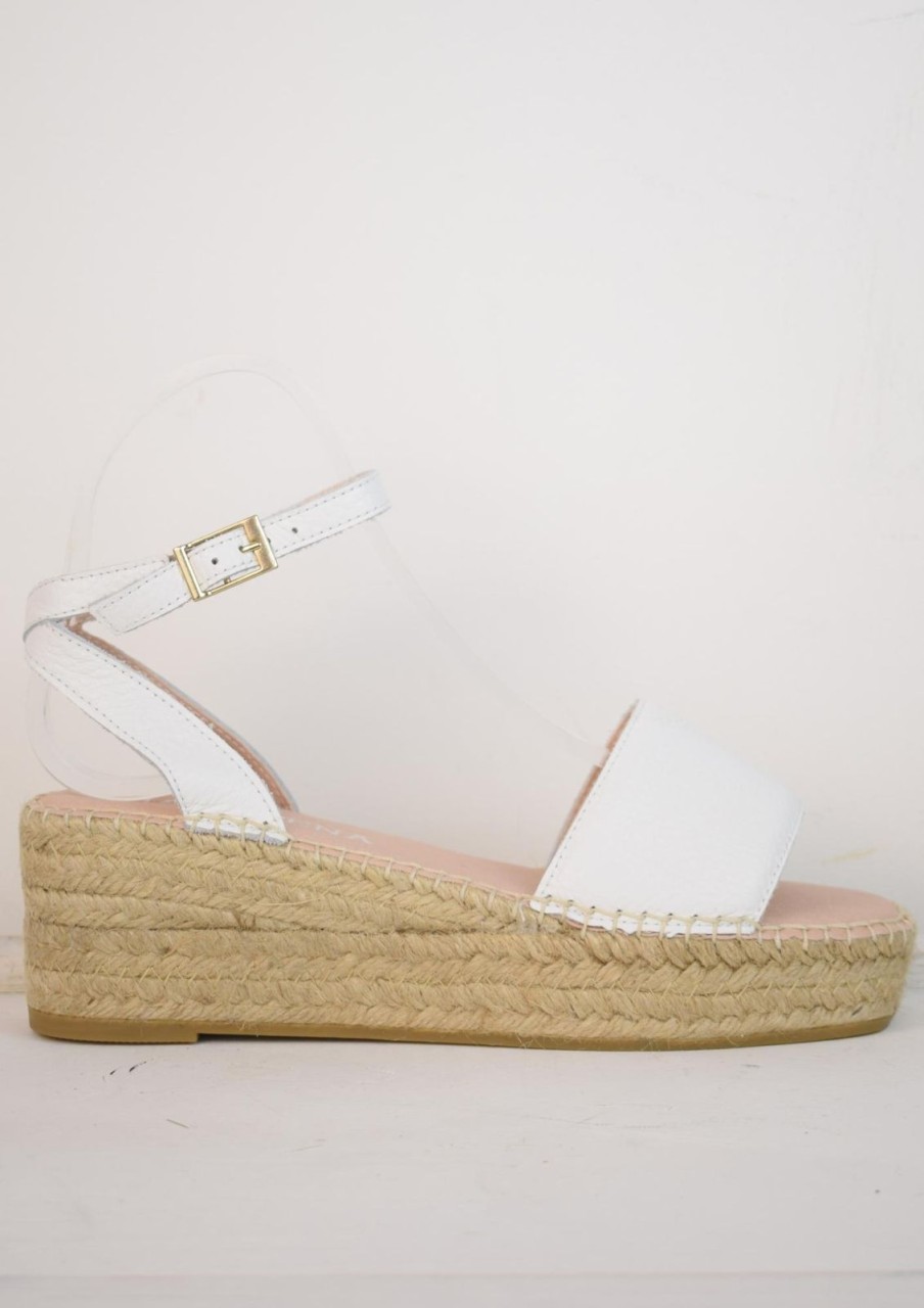 Online Macarena Jaki Espadrille White