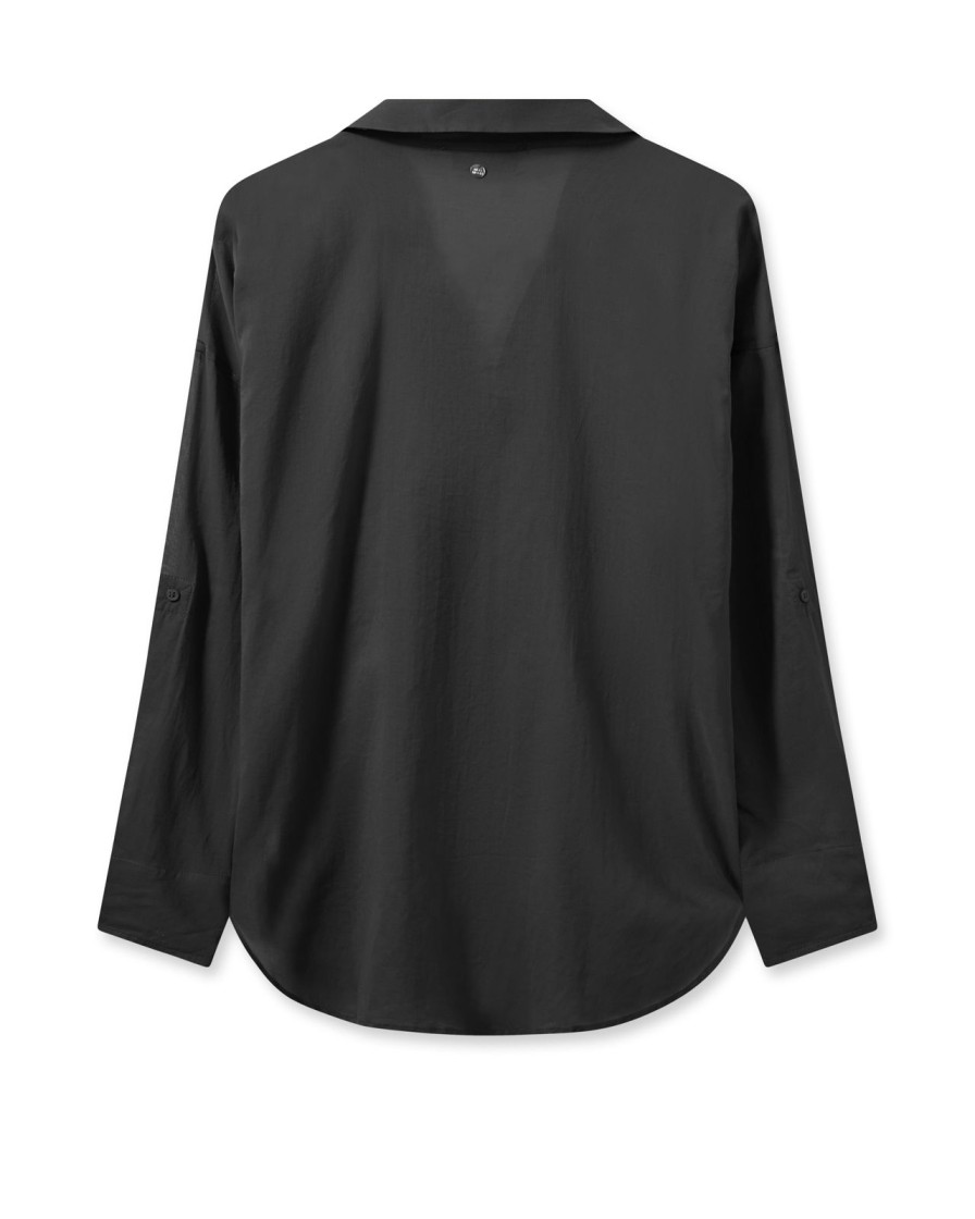 Hot Mos Mosh Mmjelena Voile Shirt Black