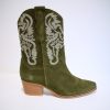 Best DWRS Brady Suede Western Boot Army