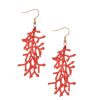 New Mishky Coralia Earrings Red