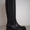 Wholesale Donna Lei Vitello Long Boot Black