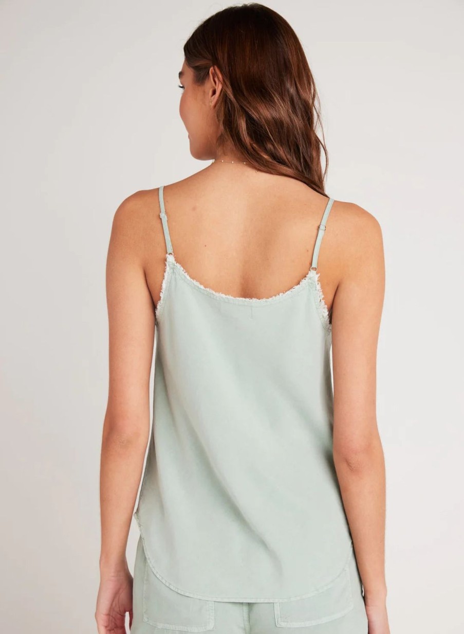 Wholesale bella dahl Frayed Edge Camisole Oasis Green