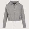 Clearance Sass & Edge Alnwick Boxy Hoodie Mid Grey