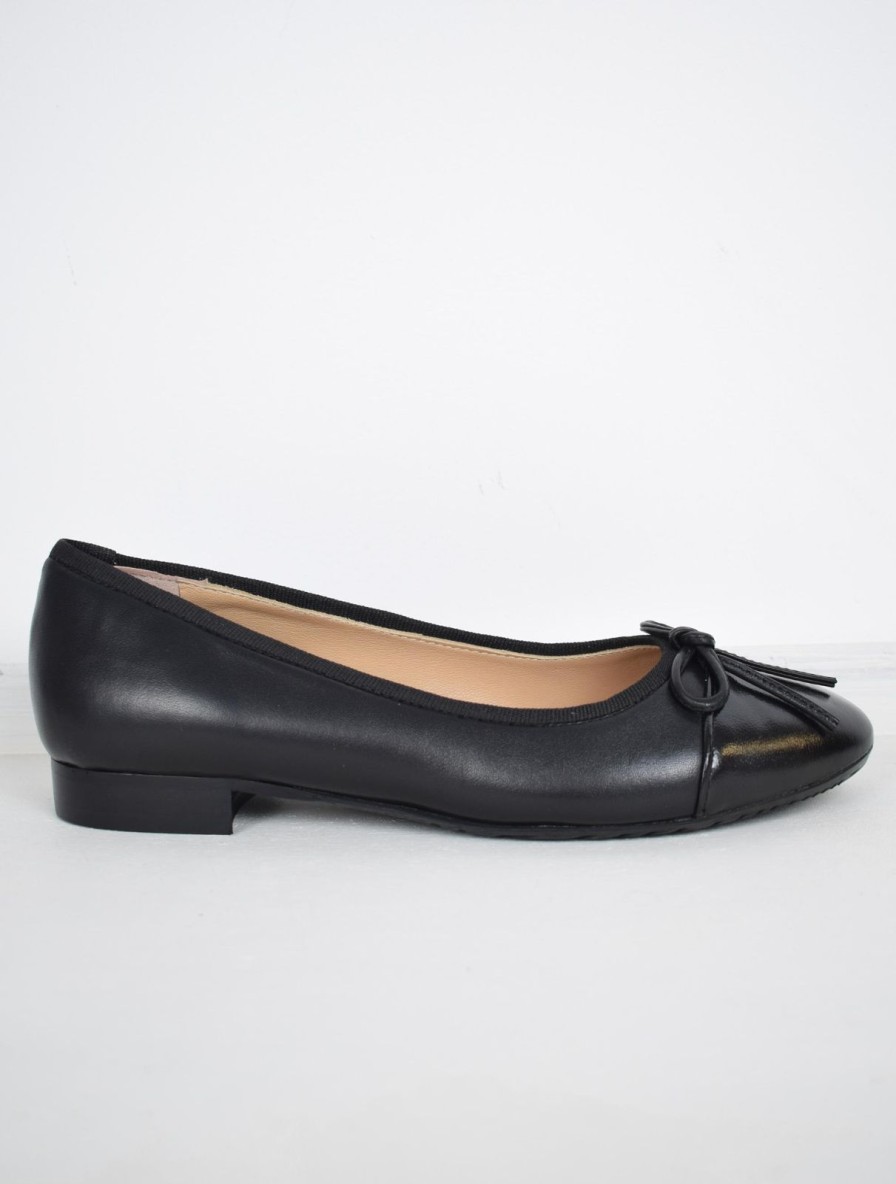 New Donna Lei Coco Ballerina Pump Black/Black