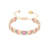 Wholesale Mishky Psicodelic Heart Bracelet Pastel