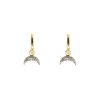 Clearance Kirstie Le Marque Diamond Horn Hoops