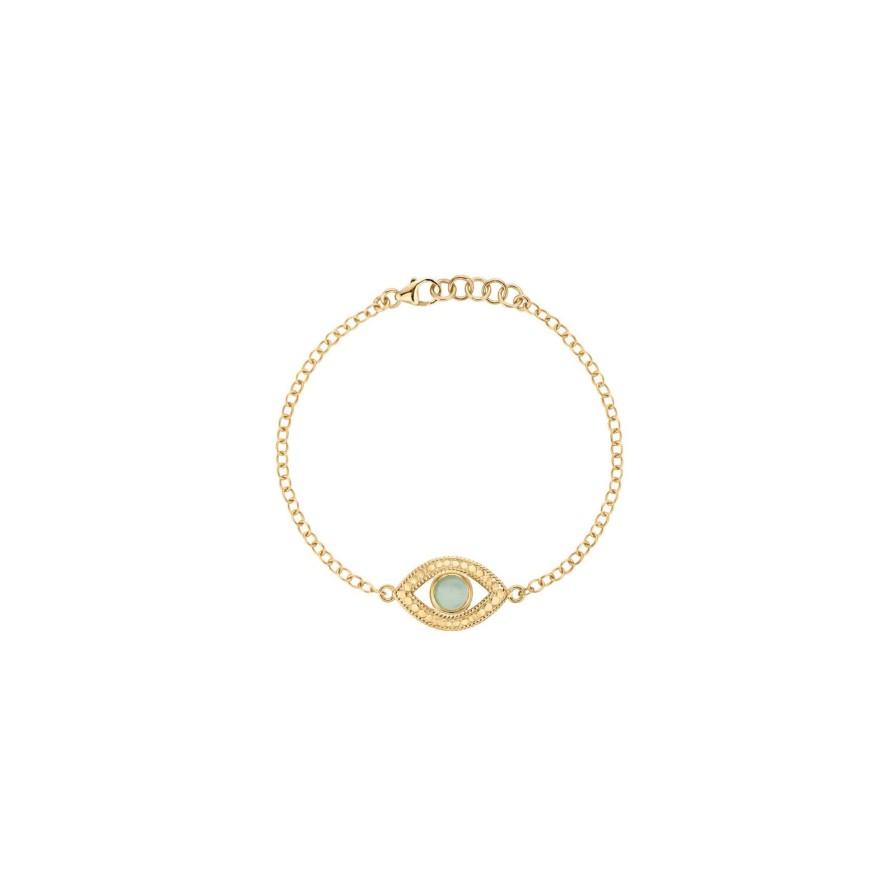 Online Anna Beck Evil Eye Green Quartz Bracelet