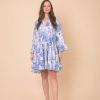 Clearance Handprint Dream Apparel Lobster Dress Blue Sketch