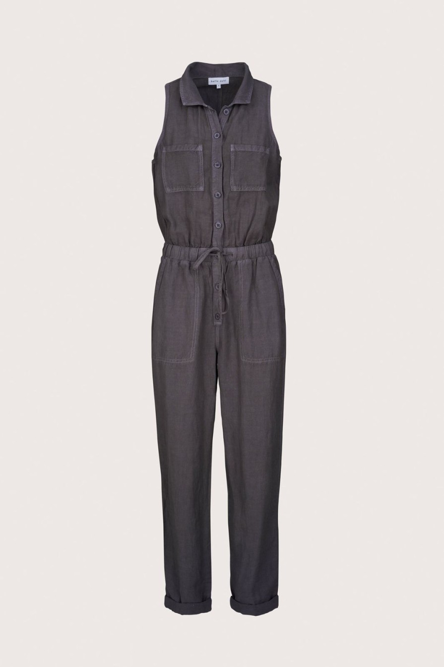 Best bella dahl Sunday Pocket Jumpsuit Charcoal