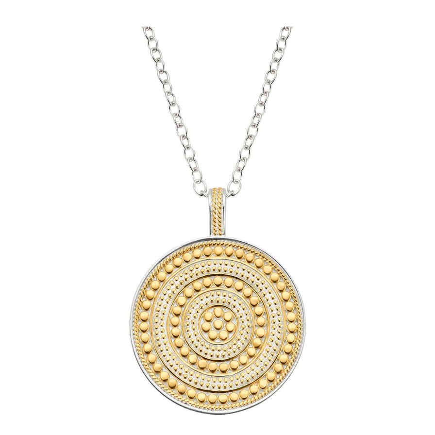 Hot Anna Beck Reversible Circle Pendant Necklace