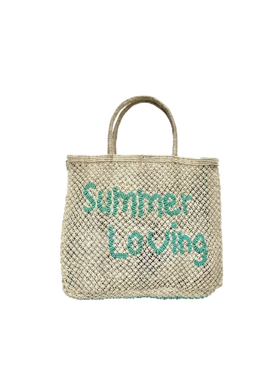 Clearance the Jacksons Summer Loving Natural/Aqua Large