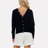 Wholesale Brodie Beaulah Button Back Black