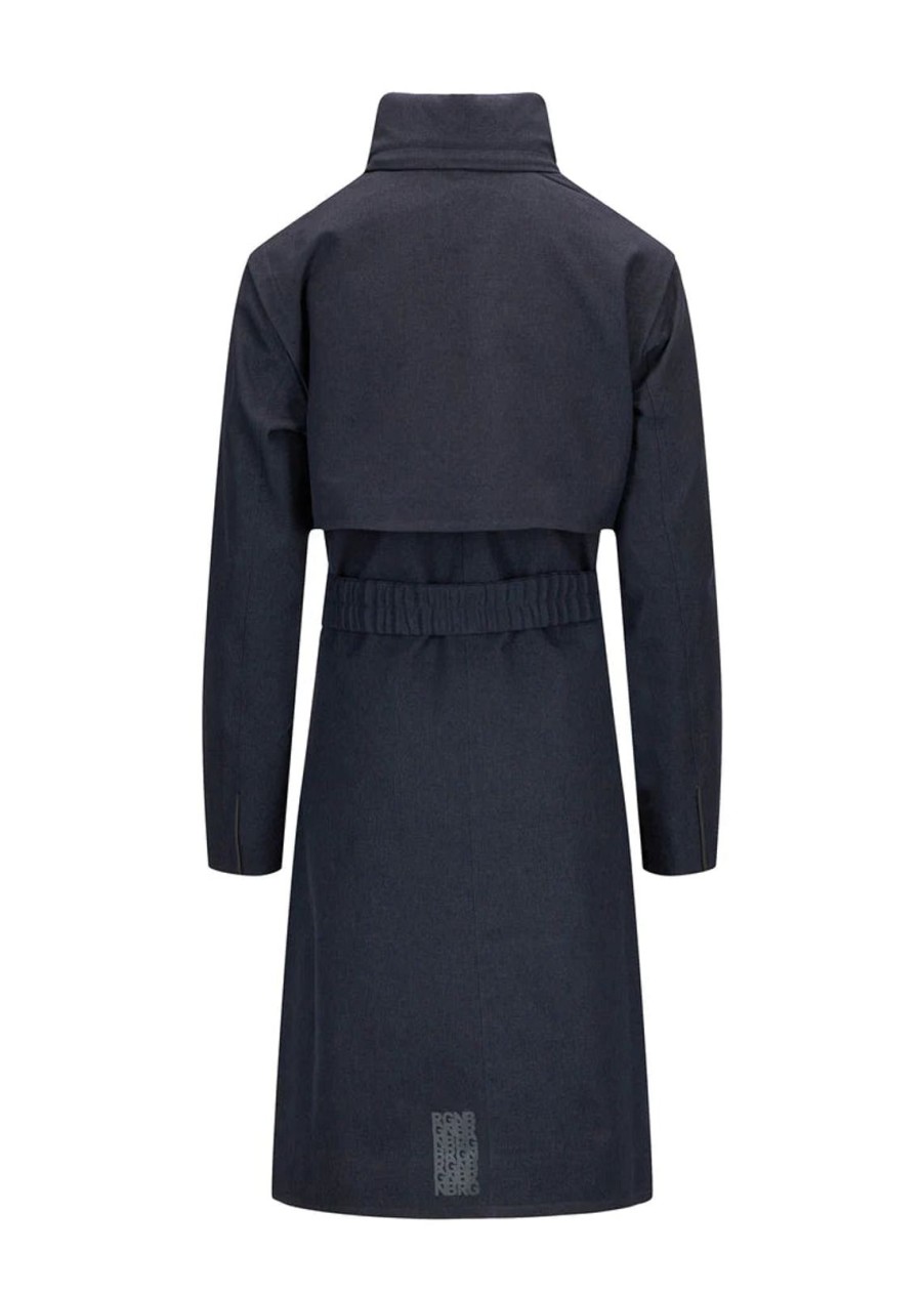 Best BRGN Skyet Coat Dark Navy