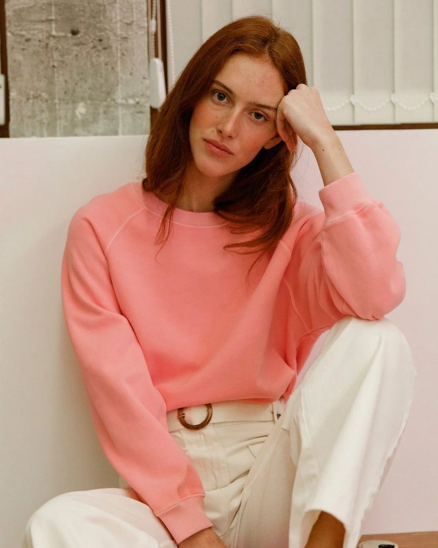 New Emile & Ida Zazou Sweatshirt Magnolia Pink