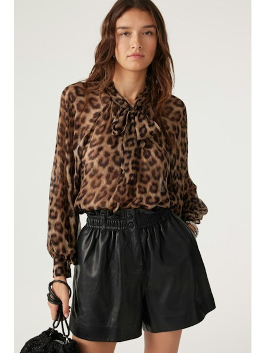 Wholesale ba&sh Floe Shirt Leopard