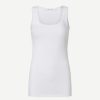 Online Samsoe Samsoe Sue Solid Vest White