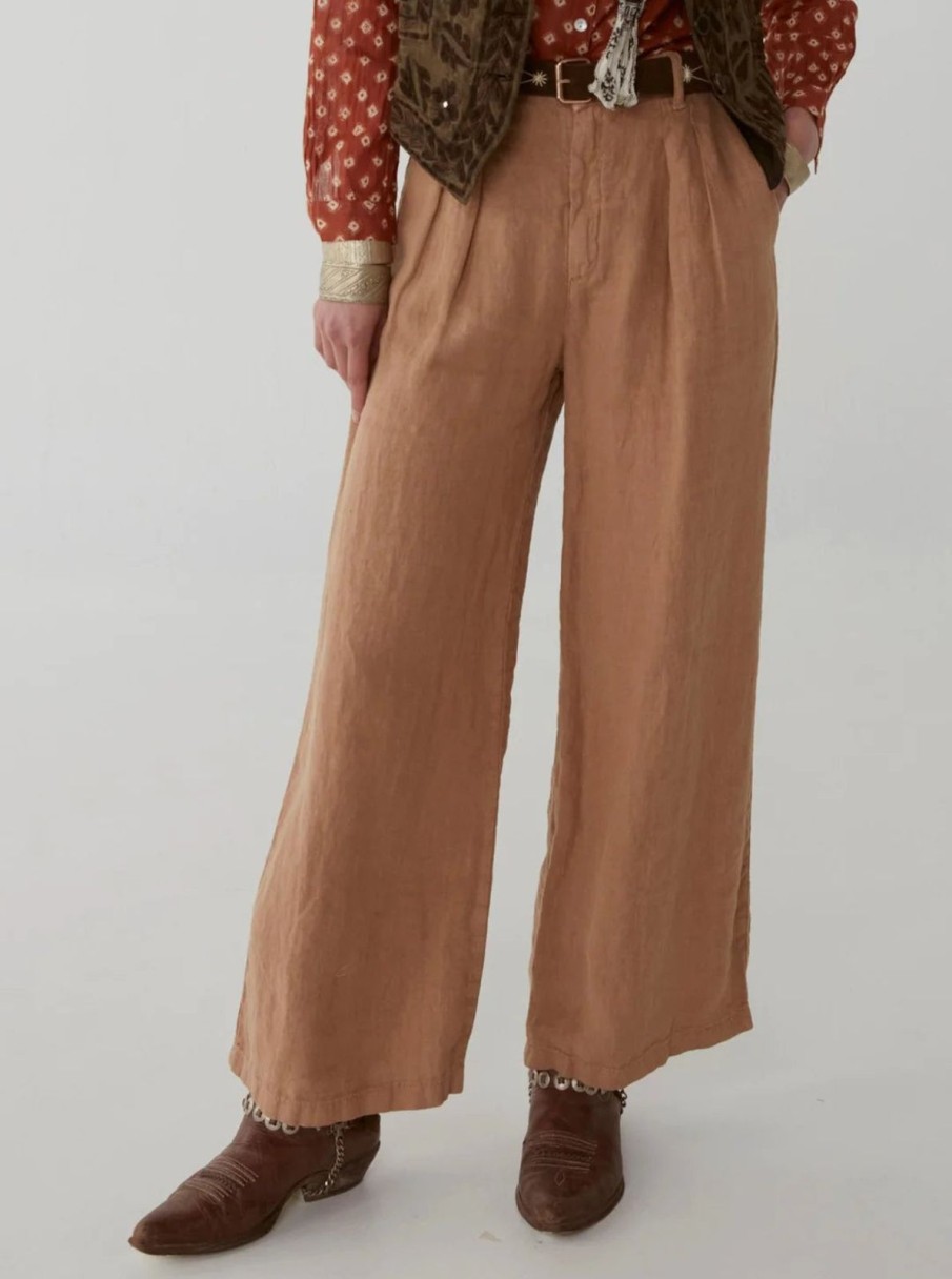 Online Maison Hotel Marisa Trouser Light Brown