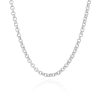 Wholesale Anna Beck Rolo Chain Collar Necklace Silver