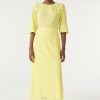 New ba&sh Bettina Dress Yellow