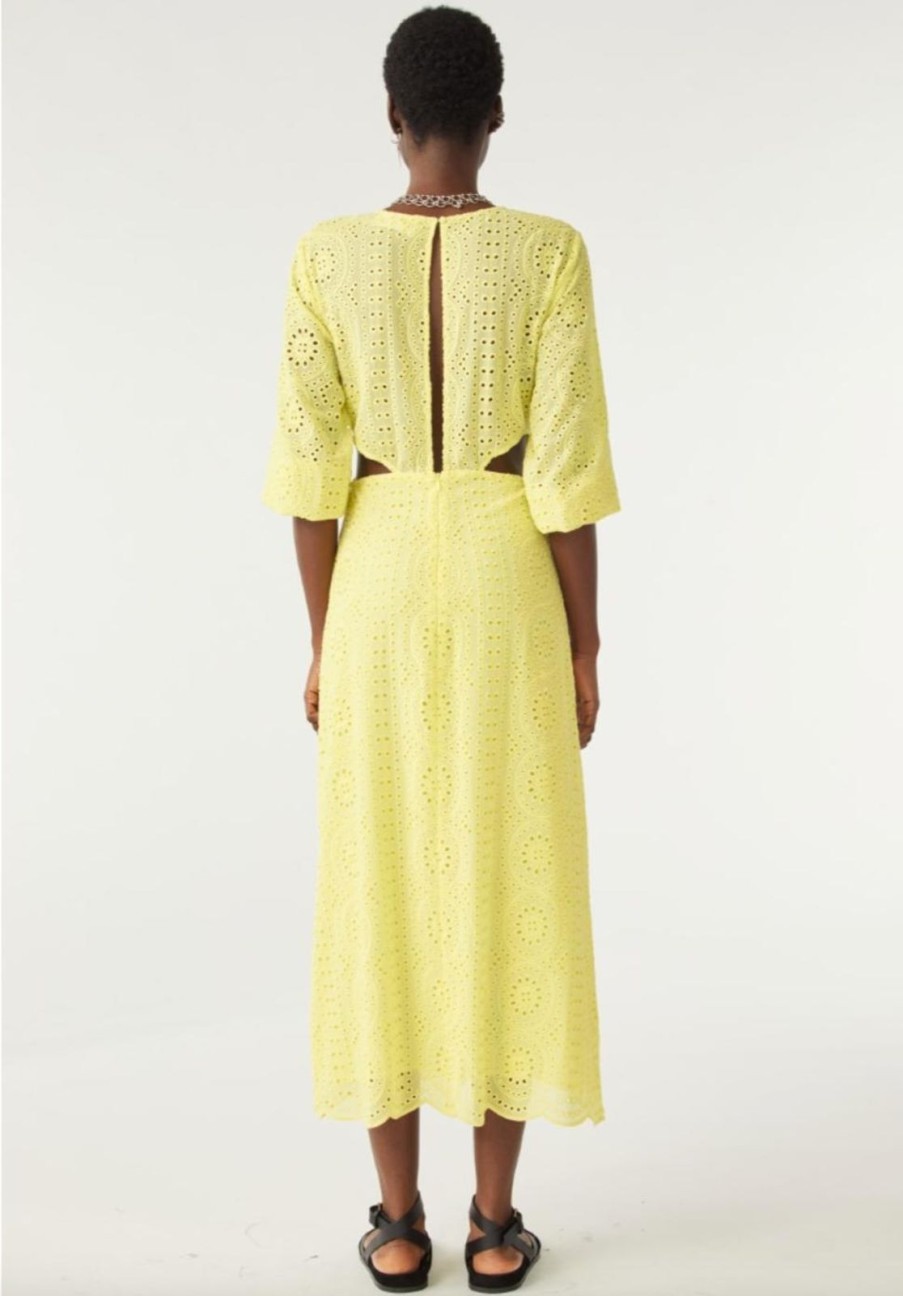 New ba&sh Bettina Dress Yellow