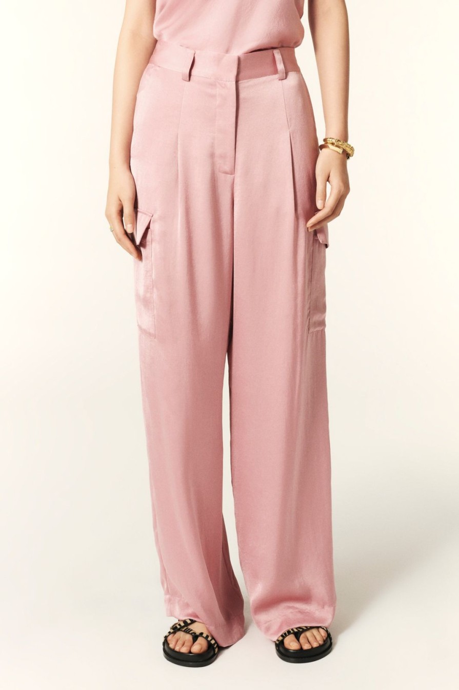 Clearance ba&sh Cary Trousers Vintage Rose