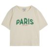 Best Emile & Ida Zaris T-Shirt Paris Ecru/Bean