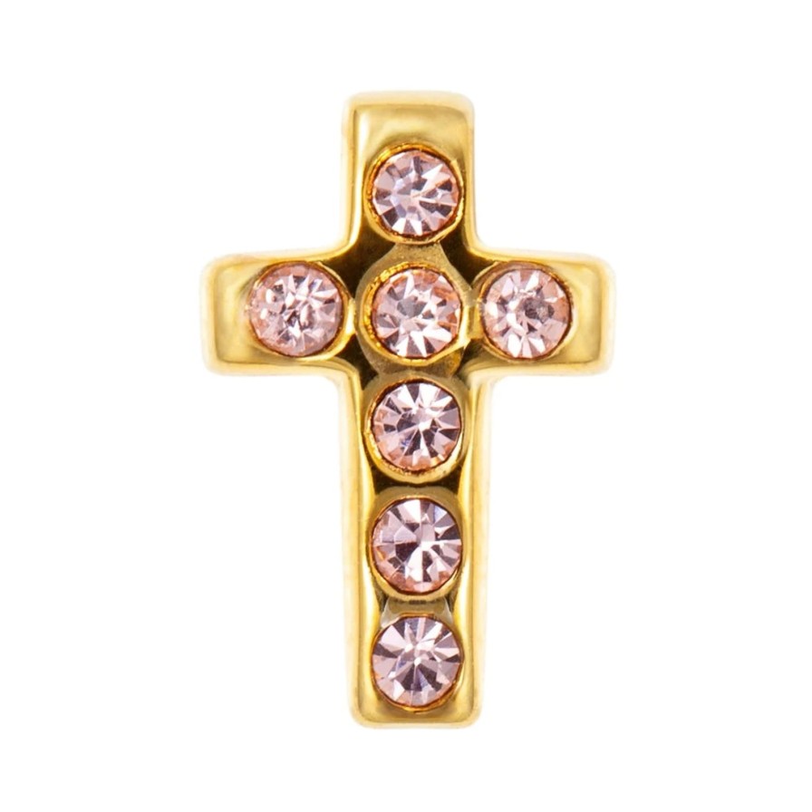 Wholesale Lulu Copenhagen Cross Crystal Gold