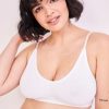 New Stripe & Stare T - Shirt Bra White