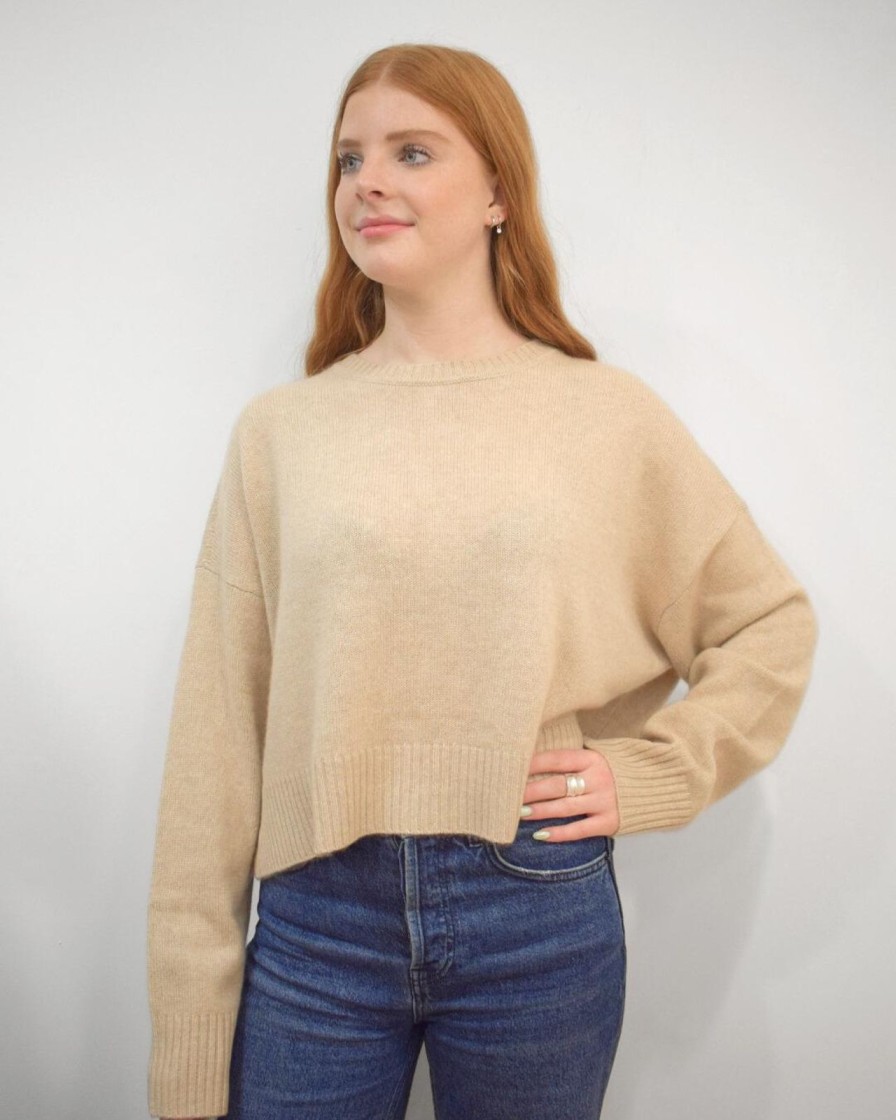 Best Not Shy Tayra Jumper Beige Chine