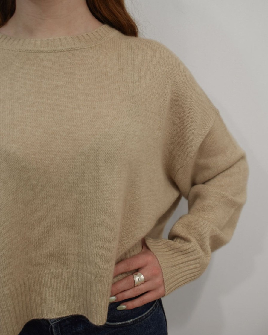 Best Not Shy Tayra Jumper Beige Chine