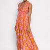 Clearance Sundress Laurie Lima Pink/Orange Dress