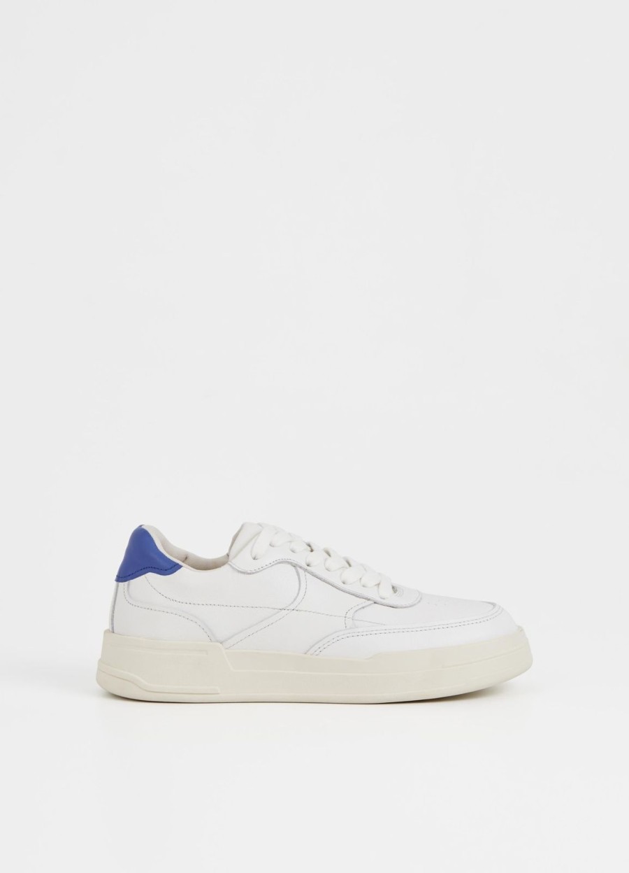 Hot Vagabond Selena Sneaker White/Cobalt Leather