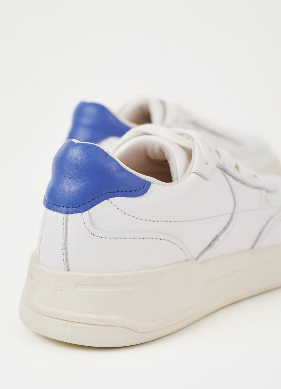 Hot Vagabond Selena Sneaker White/Cobalt Leather