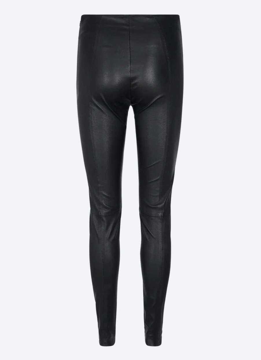 Clearance Mos Mosh Mmlucille Stretch Leather Legging Black